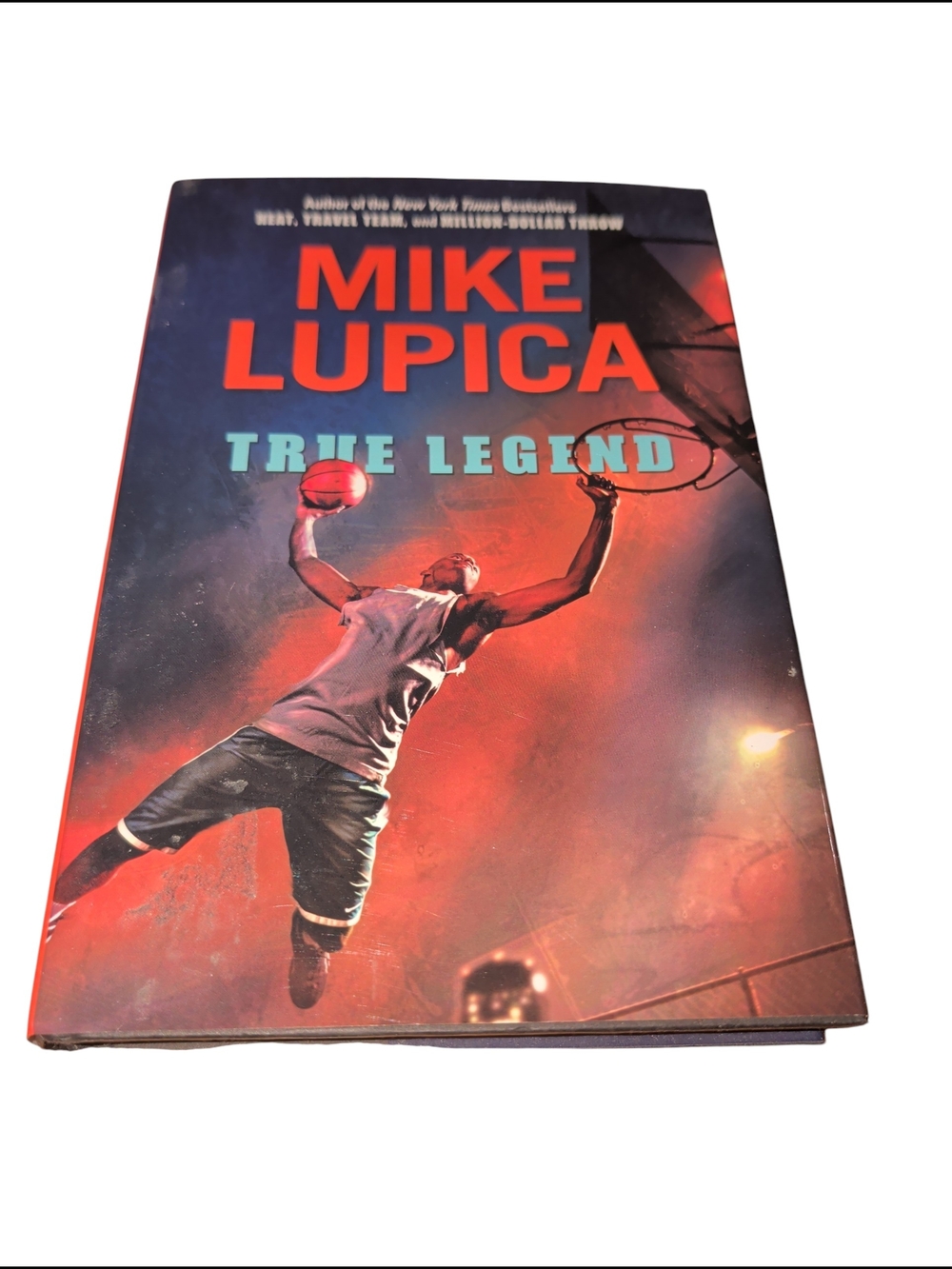 True Legend - MIKE LUPICA Red & Black Hardcover Book